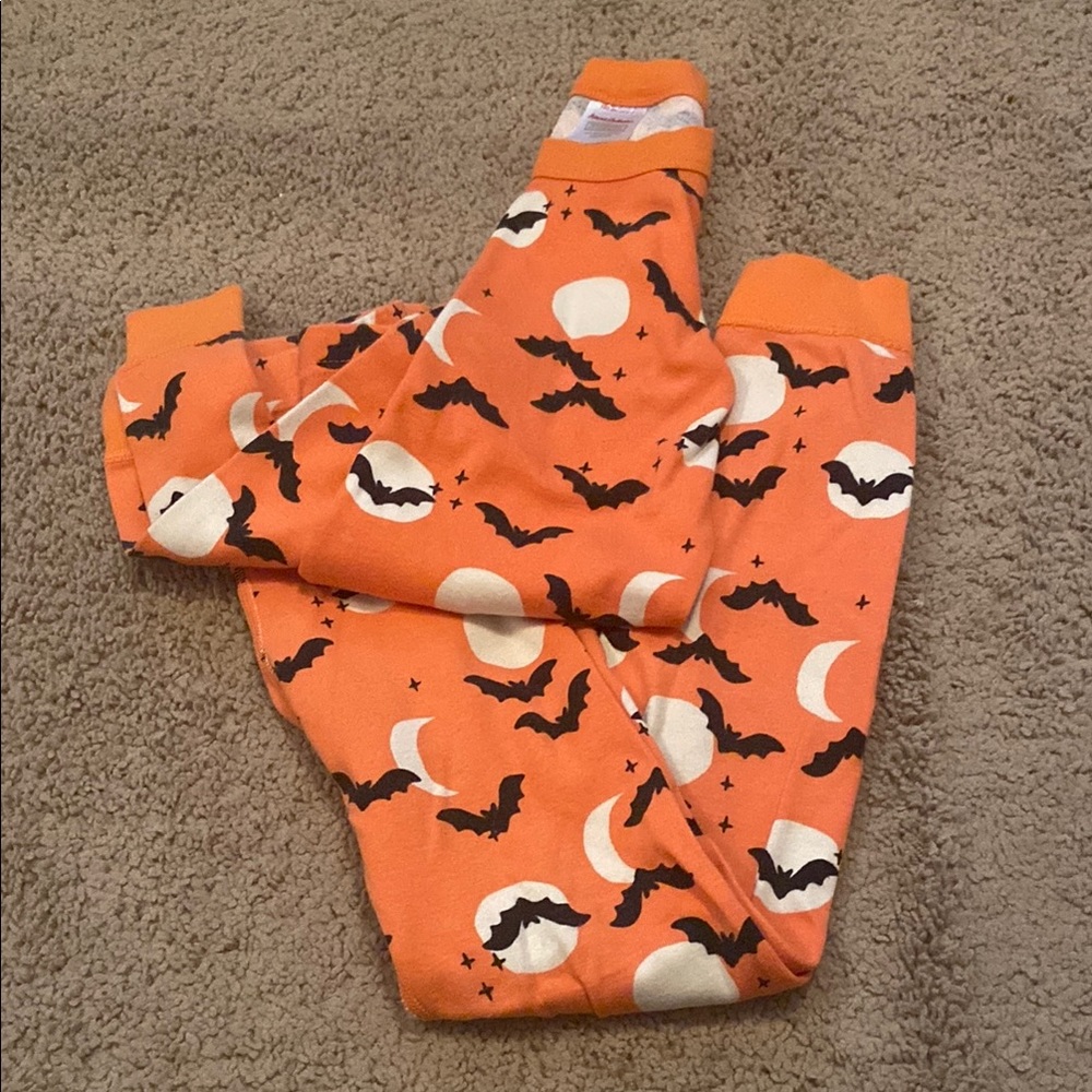 Hanna Andersson Orange Halloween Kids Pajamas